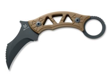 Fox Knives - Tribal K Fixed Titanium Bronze Black PVD