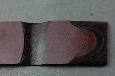 G10 3mm Schwarz/Rot