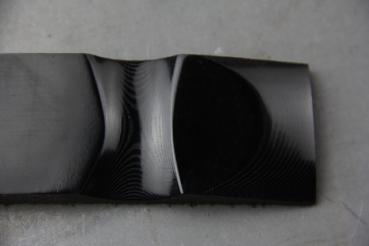 Leinenmicarta Schwarz 4mm