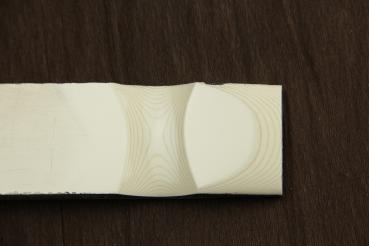 Papiermicarta weiss-braun