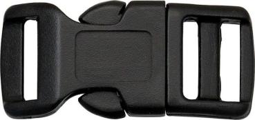 Paracord Buckle 1 schwarz