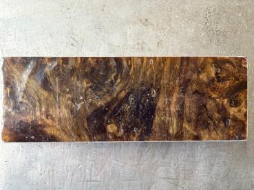 Stabilisierte Walnussmaser 56