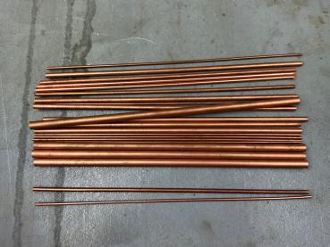 Inovey 4Mm Durchmesser 100/200/330/500Mm Messing Rundstange Rundstange - 100Mm