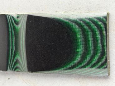 Leinenmicarta schwarz-dunkelgrün