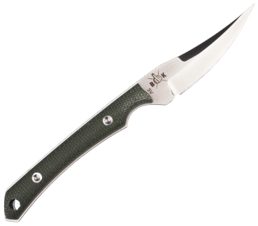 Xerxes Green Canvas Micarta