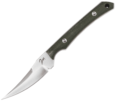 Xerxes Green Canvas Micarta