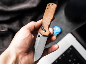 Preview: Böker Plus - Rockstub Brown Micarta 2.0