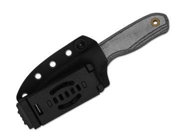 Preview: Kizer - Drop Bear Fix S45VN Micarta All Black