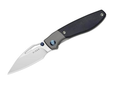 Kizer - Shrike S45VN Ti Blue Richlite