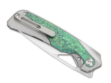 Preview: Kizer - Topsail M390 Green Crystallized Ti