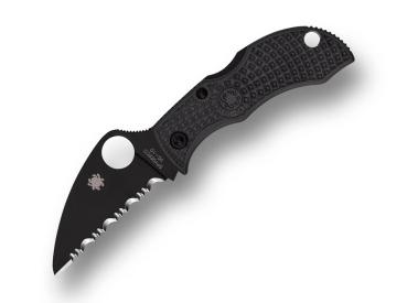 Spyderco - Manbug Wharncliffe Lightweight All Black