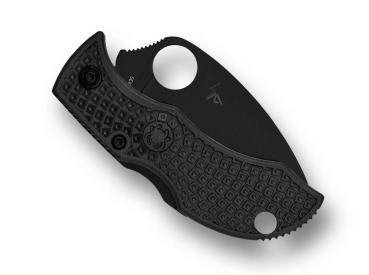 Preview: Spyderco - Manbug Wharncliffe Lightweight All Black
