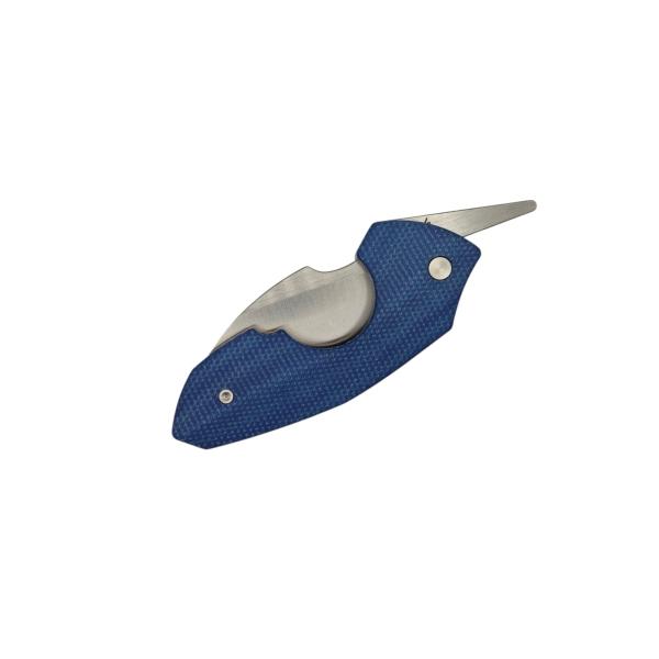 Coronas Cigar Cutter Blue Micarta