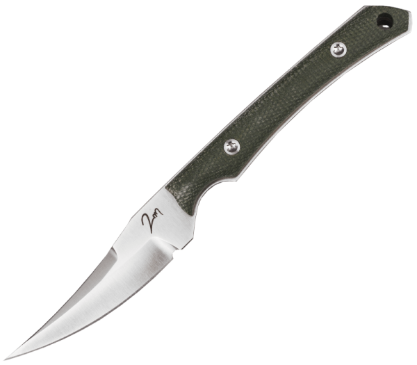Xerxes Green Canvas Micarta
