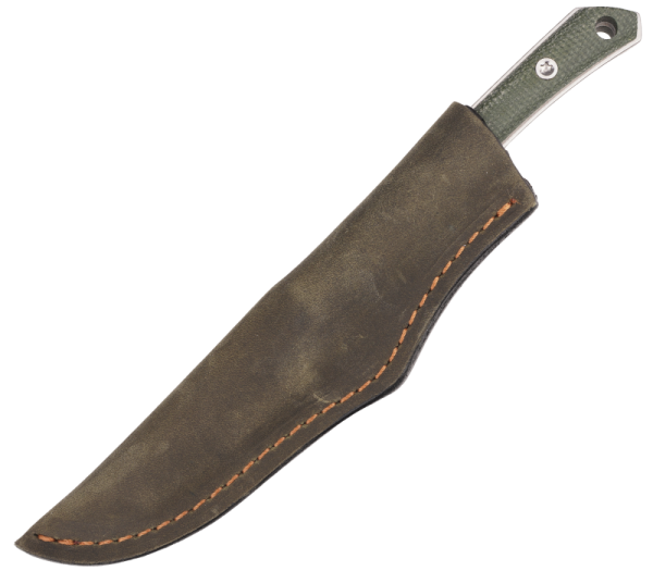 Xerxes Green Canvas Micarta