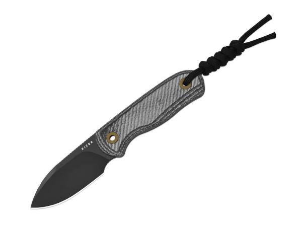 Kizer - Drop Bear Fix S45VN Micarta All Black