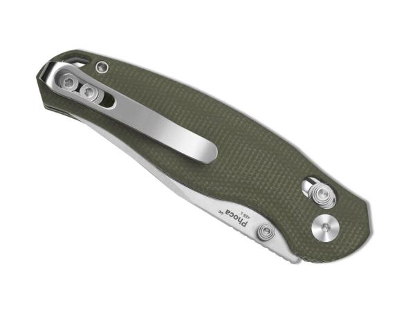 Kizer - Phoca CC AEB-L Green Micarta