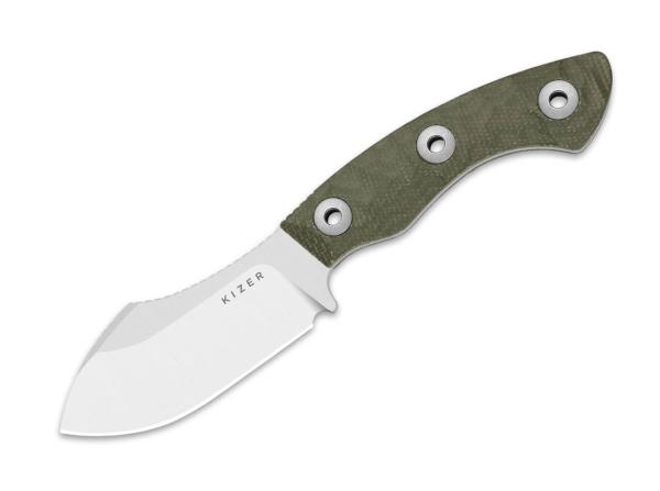 Kizer - Rook AEB-L Green Micarta
