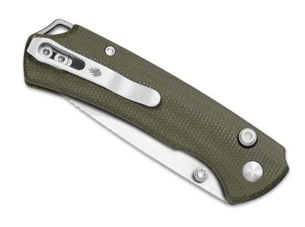 Kizer - T1 BD Nitro-V Green Micarta