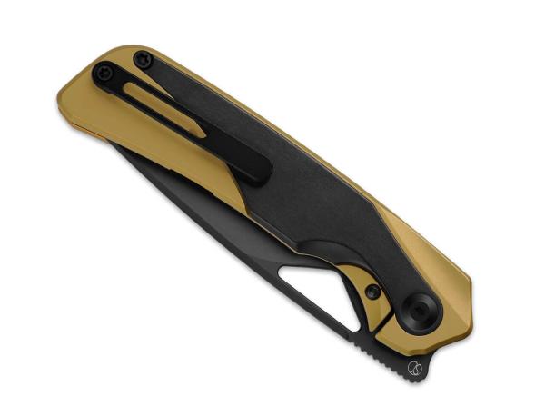 Kizer - Topsail M390 Golden Ti Zirconium DLC
