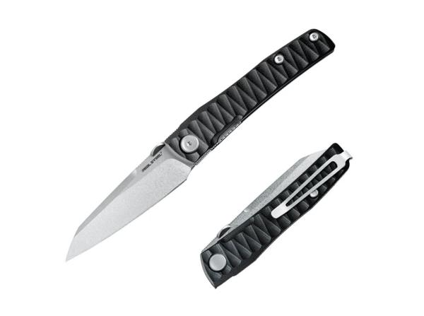 Real Steel - Destra Nitro-V Black G10 Grooved