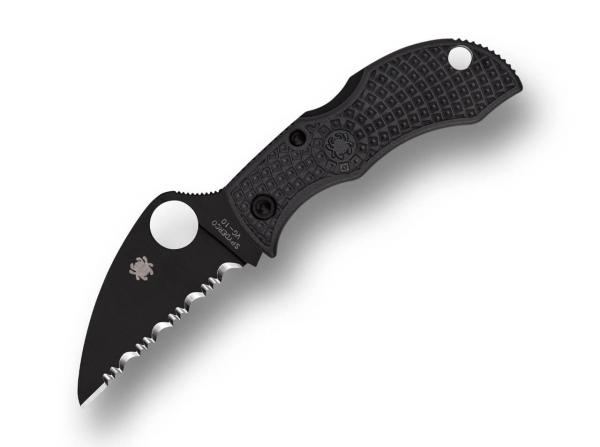 Spyderco - Manbug Wharncliffe Lightweight All Black