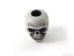 Skull Kunstoff Grau Oldstyle Optik